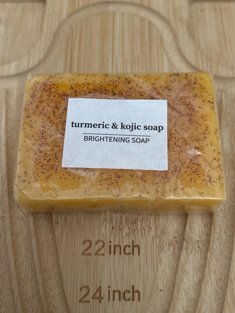 Turmeric & Kojic Brightening Soap - Yellow Cleansing Bar